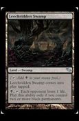 Magic the Gathering: Shadowmoor (Base Set) card 273 Leechridden Swamp