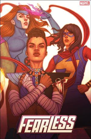 Fearless (2019) issue 4-B Jenny Frison Connecting Cover