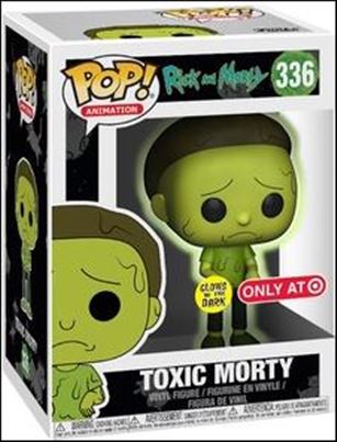 POP! Animation figure 336 Toxic Morty (Glow) Target Exclusive