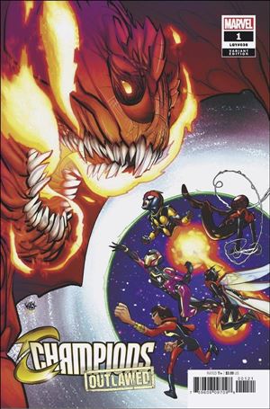 Champions (2020) issue 1-E Pasqual Ferry 1:25 Cover