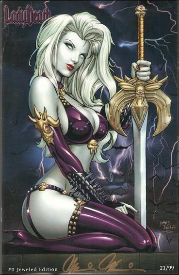 Lady Death (1997) issue 0-CS Jeweled Edition 1/99