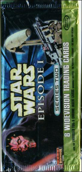 Star Wars: Episode I Widevision: Series 2 card 2 Sealed Hobby Pack - Darth Maul and Battle Droid