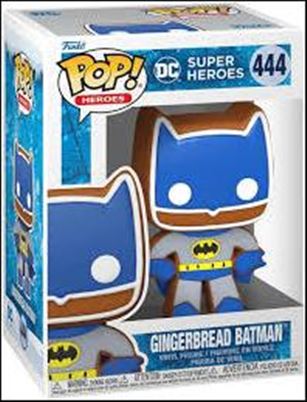 POP! Heroes figure 444 Gingerbread Batman 