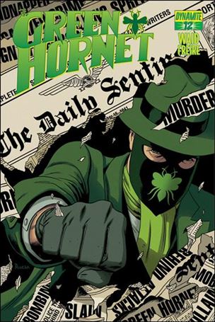 Green Hornet (2013) issue 12 Paolo Rivera Cover