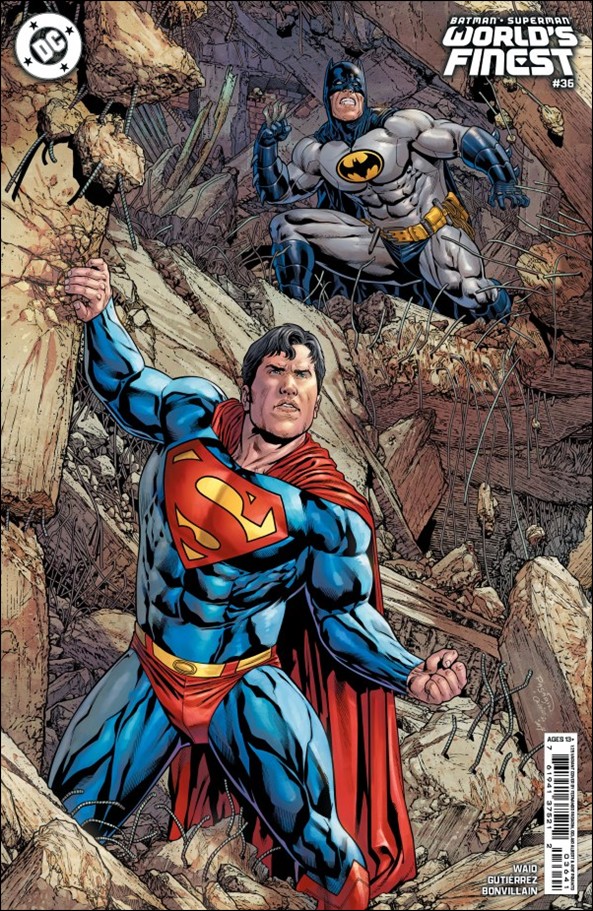 Batman/Superman: World's Finest issue 36-E Fernando Pasarin 1:25 Cardstock Cover