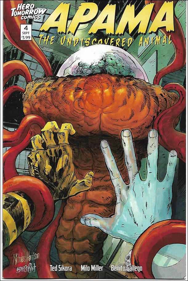 Apama The Undiscovered Animal issue 4-B Nikolaus Harrison Cover