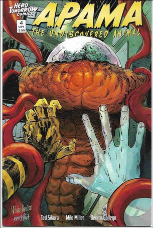 Apama The Undiscovered Animal issue 4-B Nikolaus Harrison Cover