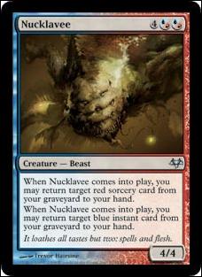 Magic the Gathering: Eventide (Base Set) card 110 Nucklavee