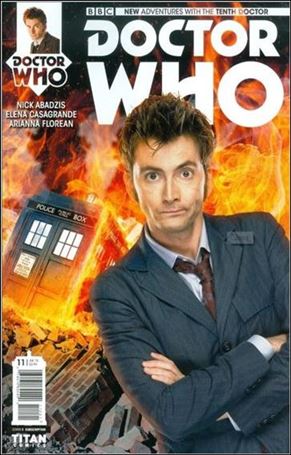 Doctor Who: The Tenth Doctor issue 11-B Photo Subscription Cover