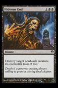 Magic the Gathering: Duel Decks: Phyrexia vs. the Coalition (Base Set) card 26 Hideous End