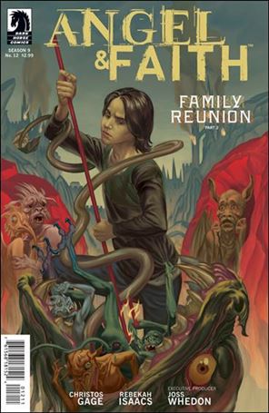Angel & Faith issue 12 Steve Morris Cover