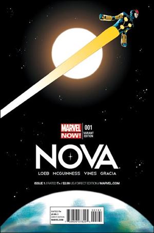 Nova (2013) issue 1-B Marcos Martin 1:50 Cover