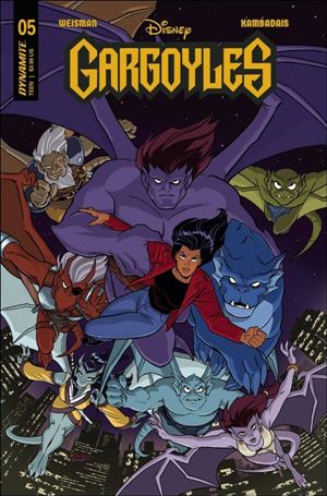 Gargoyles (2022) issue 5-B Amanda Conner Cover