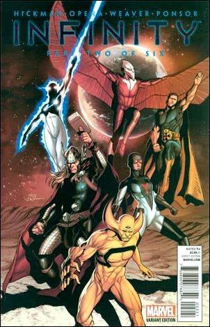 Infinity issue 2-D Steve McNiven 1:150 Hero Cover.