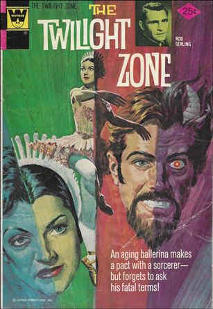 Twilight Zone (1962) issue 58-B Whitman Cover