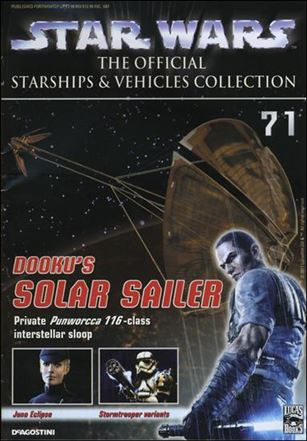 Star Wars: The Official Starships & Vehicles Collection issue 71 Dooku's Solar Sailer