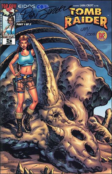 Tomb Raider: The Series issue 5-D Dynamic Forces Cover (Signed by Jurgens) 1/1500