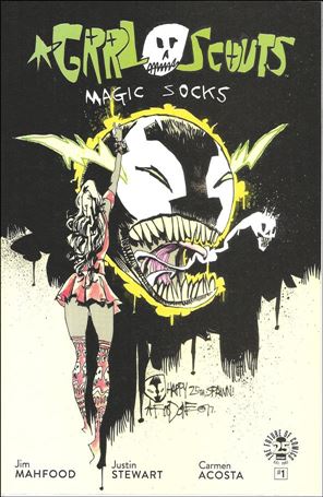 Grrl Scouts: Magic Socks issue 1-C Jim Mahfood Spawn Cover