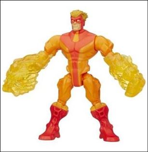 Marvel Super Hero Mashers figure 12-B Marvel's Pyro (Loose)