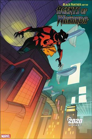Black Panther and the Agents of Wakanda issue 4-B Pasqual Ferry Marvel 2020 Cover