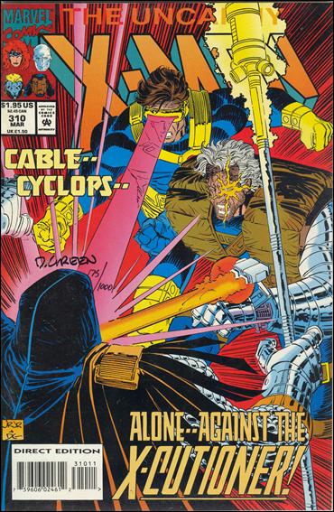 Uncanny X-Men (1981) issue 310-B Dynamic Forces (signed by Dan Green) 1/1000