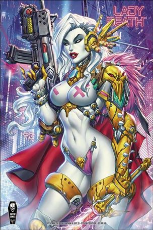 Lady Death: Cybernetic Desecration issue 1-B Paolo Pantalena Cover