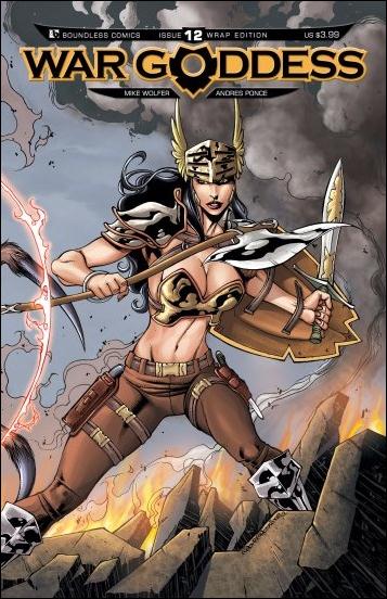 War Goddess issue 12-B Wraparound Cover