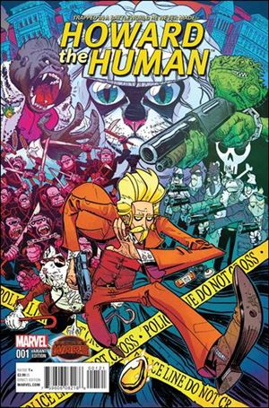 Howard the Human issue 1-B Aaron Conley Cover