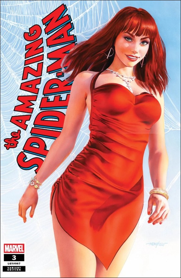 Amazing Spider-Man (2025) issue 3-G Retailer Exclusive Mike Mayhew Trade Dress Cover