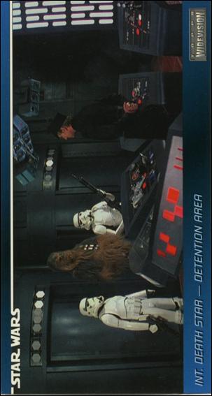 Star Wars Widevision Pepsi MailAway (Promo) card 69 Int. Death Star - Detention Area