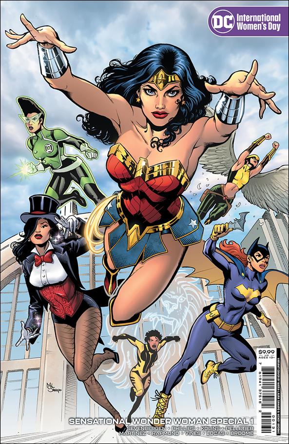 Sensational Wonder Woman Special issue 1-C Maria Laura Sanapo International Women's Day Cover