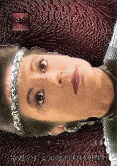 30 Years of Star Trek: Phase Two (Dopplegangers Foil Card Subset) card F7 Kira in "Looking Glass"