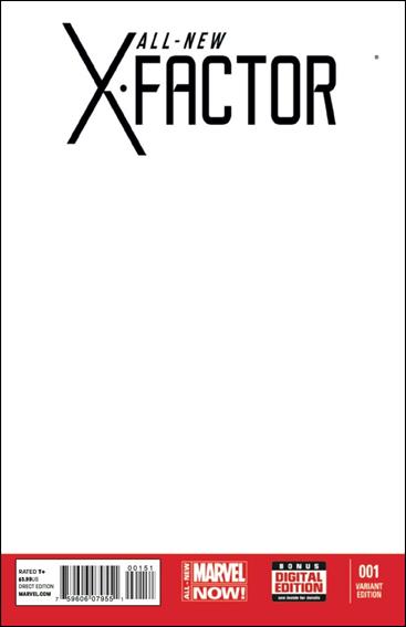 All-New X-Factor issue 1-F Blank/Sketch Cover