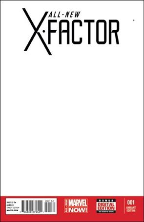 All-New X-Factor issue 1-F Blank/Sketch Cover