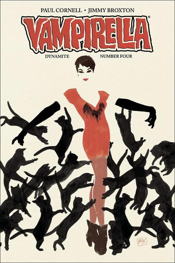 Vampirella (2017) issue 4-D  Jimmy Broxton Subscription Cover