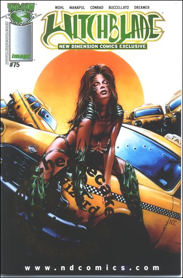 Witchblade (1995) issue 75-G NDC / Wizard World Philly Gold Foil Cover 1/500
