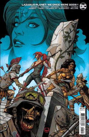 Lazarus Planet: We Once Were Gods issue 1-B Dave Johnson Cardstock Cover