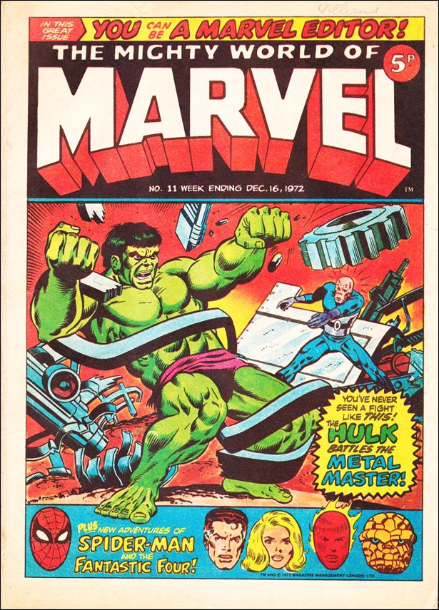 Mighty World of Marvel (UK) (1972) issue 11
