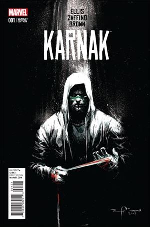 Karnak issue 1-E Gerardo Zaffino 1:25 Cover