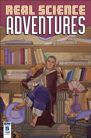 Real Science Adventures: The Nicodemus Job issue 5-B Nicole Goux Cover