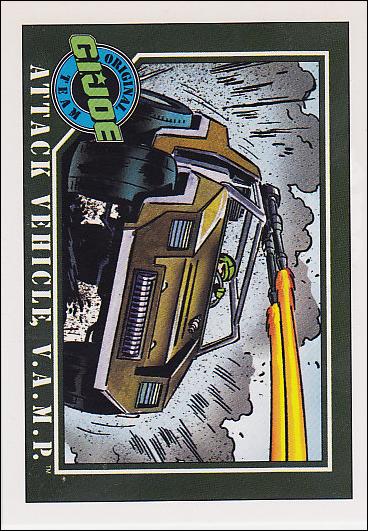 G.I. Joe (Base Set) card 57 Attack Vehicle V.A.M.P.