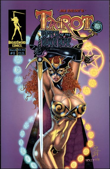 Tarot: Witch of the Black Rose issue 1-B Tarot "Solo" Cover