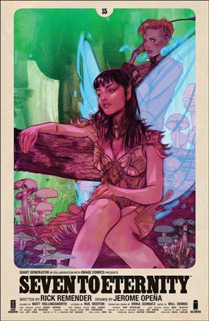 Seven to Eternity issue 15-B Tula Lotay Cover