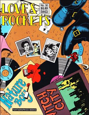 Love and Rockets (1982/09) issue 30 Wraparound Cover