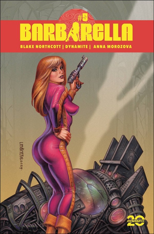 Barbarella (2024) issue 5 Joseph Michael Linsner Cardstock Cover