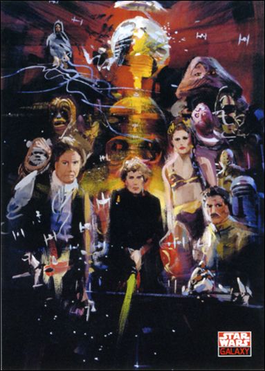 Star Wars Galaxy: Series 4 (Promo) card P3 Character Collage