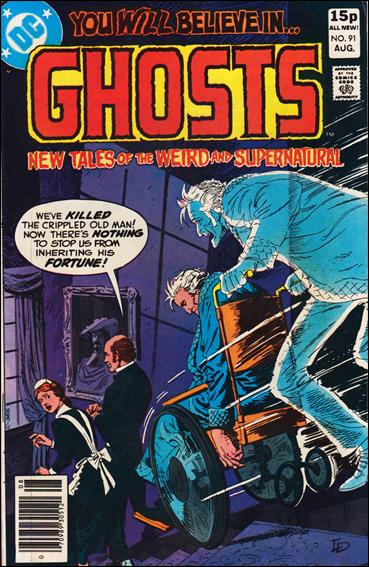 Ghosts (1971) issue 91-B UK Price Cover