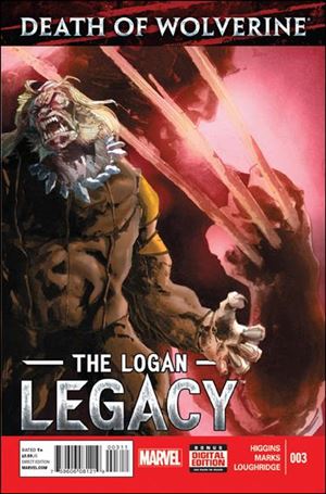 Death of Wolverine: The Logan Legacy issue 3 Standard Cover