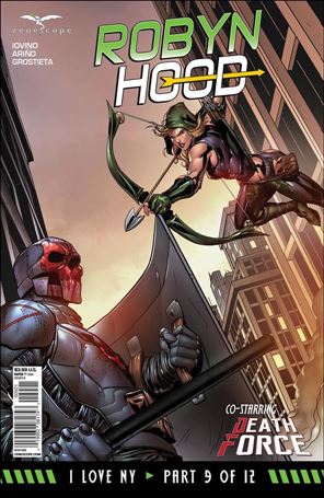 Robyn Hood: I Love NY issue 9-B Marc Rosete Cover