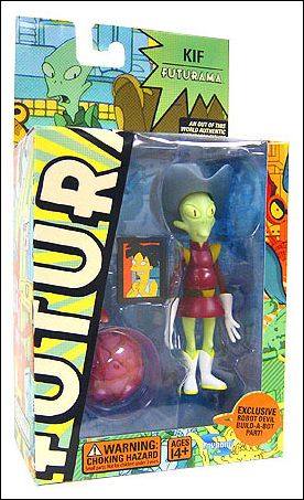 Futurama (Robot Devil Build-a-Bot Series) figure 6 Kif